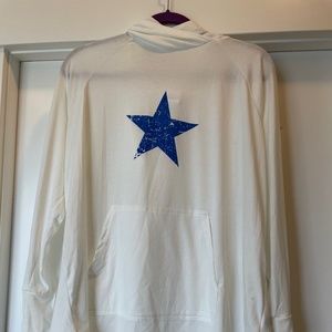 LuLaRoe Americana hoodie shirt 2XL